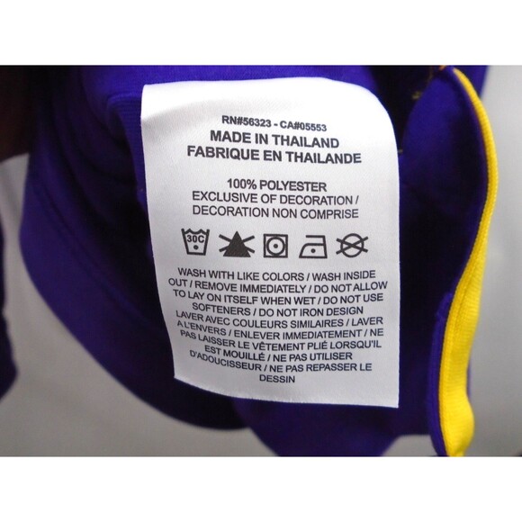 Nike Los Angeles Lakers NBA Authentics Long Sleeve Jersey Shirt Men's Size L - Picture 8 of 8